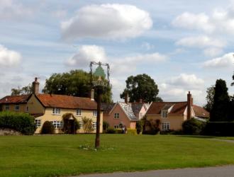 Village Sign on the green